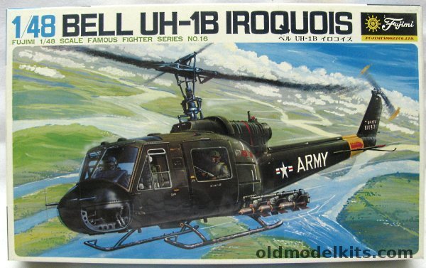 Fujimi 1/48 Bell UH-1B Iroquois - US Army, 5A16-400 plastic model kit